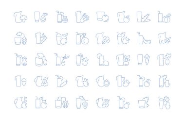 Vektör hat simgeler, işaret ve sembolleri suyu modern kavramları, web ve apps için kümesi. İnfographics elemanları, logolar ve semboller koleksiyonu.