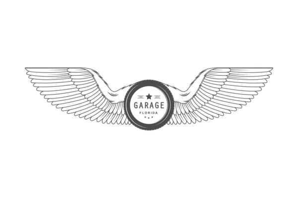 Garage Logotype. — Stock Vector