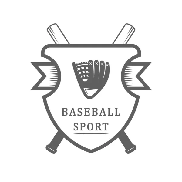 Logotipo de béisbol . — Archivo Imágenes Vectoriales