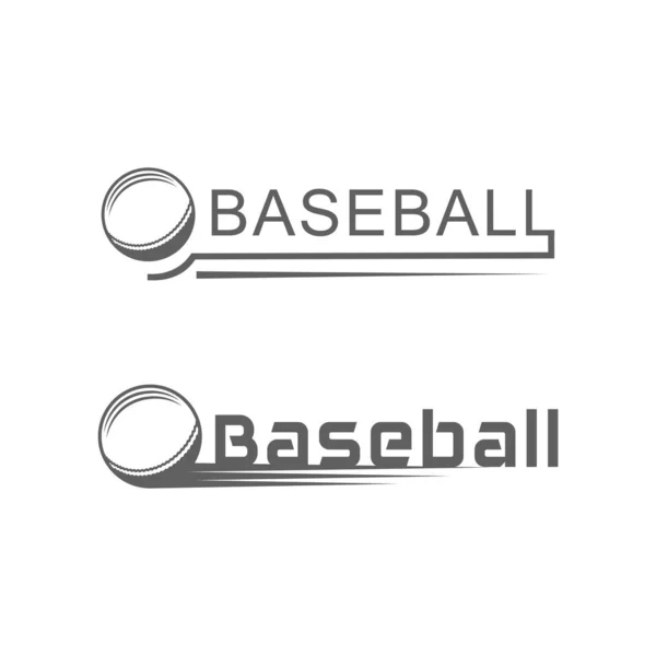 Letras de beisebol . — Vetor de Stock