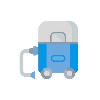 Bir Vakum Düz İllüstrasyon