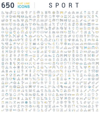 Sporun Vektör Satırı Simgelerini Ayarla.