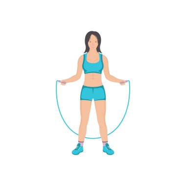 Fitness İllüstrasyon