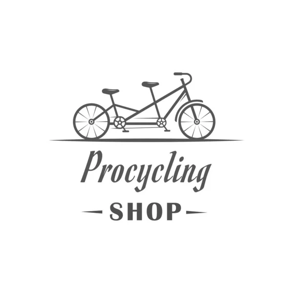 Tienda de Procycling Logotipo . — Vector de stock