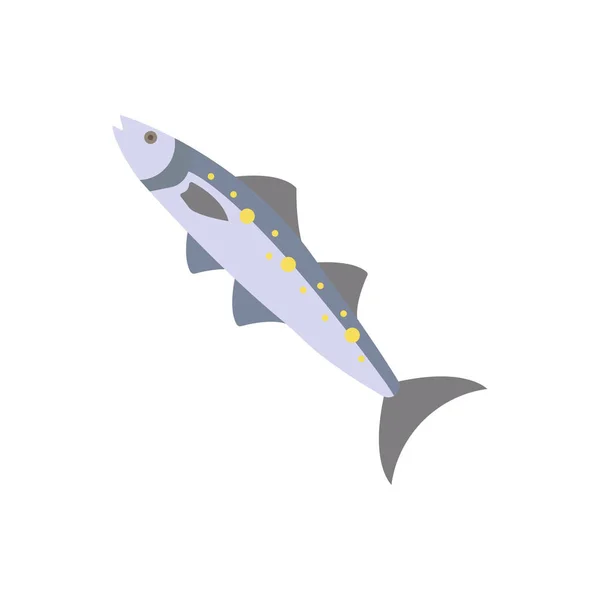 Gigantische makreel Illustartion — Stockvector