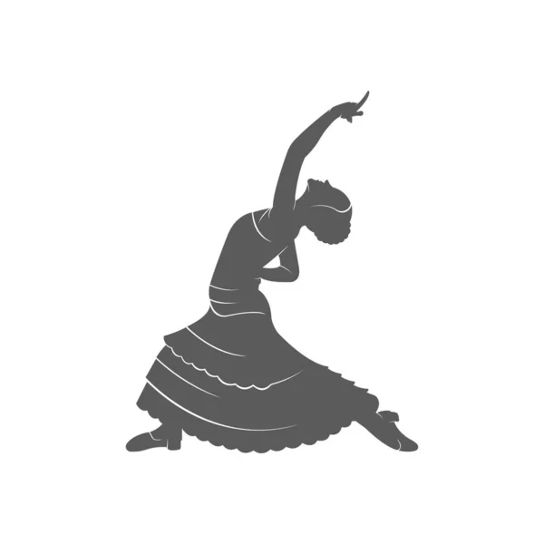 Logotipo Flamenco . — Vector de stock