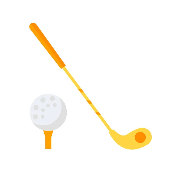 Ilustración de un golf — Vector de stock
