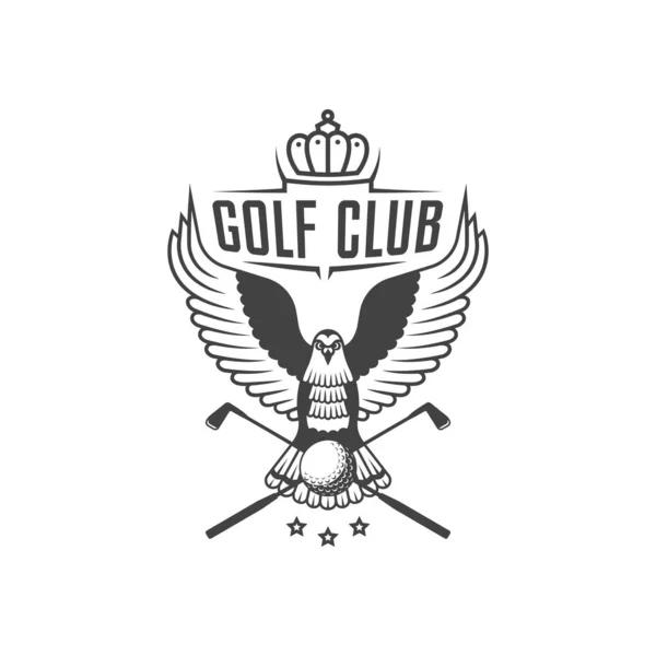 Golf klubb logotype — Stock vektor