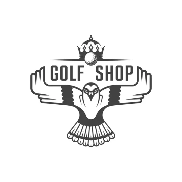 Tienda de golf Logotipo — Vector de stock