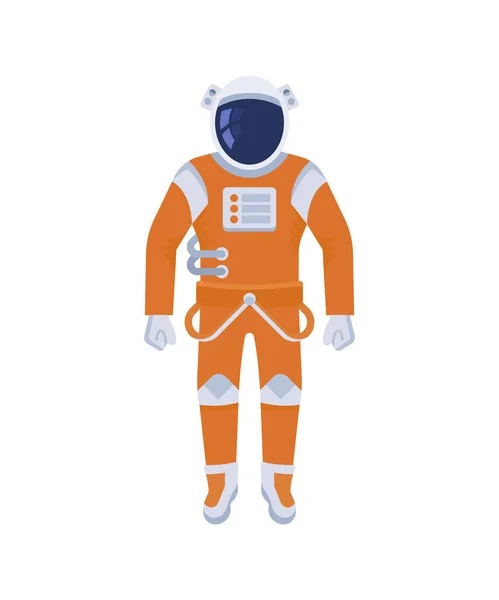 Illustratie van een astronaut Spacesuit — Stockvector