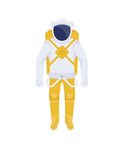 Illustratie van een astronaut Spacesuit — Stockvector