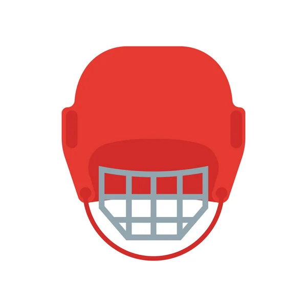 曲棍球头盔的插图 — 图库矢量图片