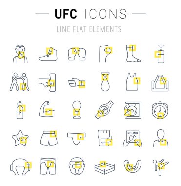 UFC 'nin Vektör Satır Simgelerini Ayarla