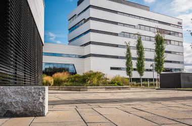 Hamar 'daki BDO ofis binası hem Norveç hem de iç kesimlerde bir denetleme ve danışmanlık şirketidir. Fotoğraf 9 Ağustos 2020 'de Hamar Norveç' te çekildi.