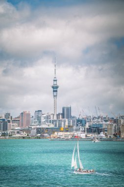 Auckland, Nz - 28 Ocak: Auckland Anniversary Weekend Yelken Liyatur Auckland Limanı'nda 28 Ocak 2019