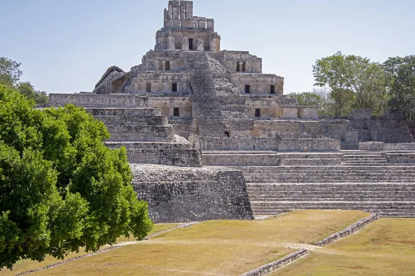 Antico sito archeologico Maya — Foto Stock