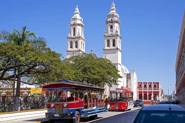 México centro da cidade colonial — Fotografia de Stock