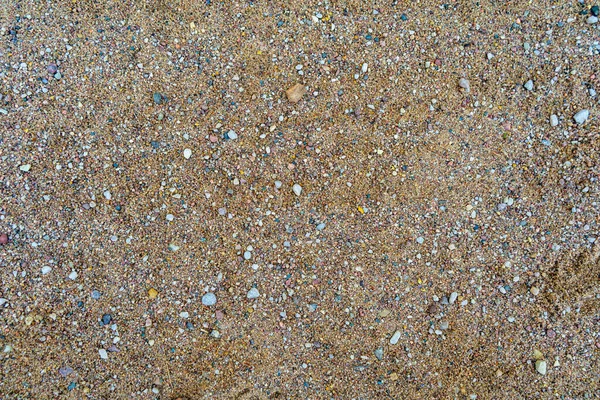 Background Sand Gravel Pebbles — Stock Photo, Image
