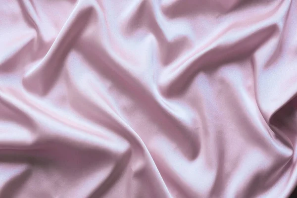 Seda Rosa Elegante Lisa Con Pliegues Suaves Puede Utilizar Como —  Fotos de Stock