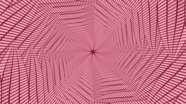イラスト壁に美しい質感とパターンを持つ空間の抽象的なピンクのエネルギートンネル エネルギー力場宇宙空間のトンネル エネルギーと輝くトンネル ループ — ストック写真