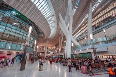 Havaalanı terminal, Hong Kong iç görünüm