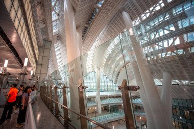 Havaalanı terminal, Hong Kong iç görünüm
