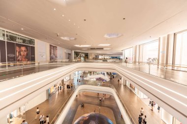 Modern alışveriş Hong Kong, iç görünüş