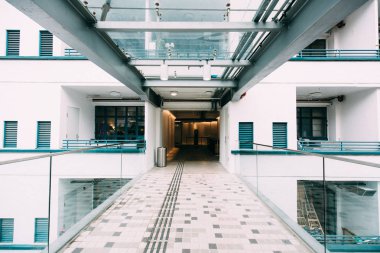 modern binalar gündüz, 19 Kasım, 2016, Hong Kong görüntüleyin.