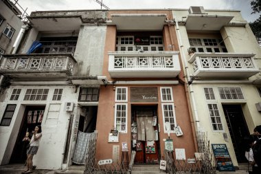 Keşif Hong Kong - kalabalık ve eski konut