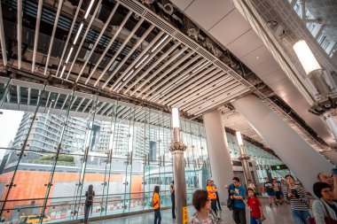 Havaalanı terminal, Hong Kong iç görünüm