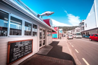 Gündüz, Hong Kong sırasında modern sokak 