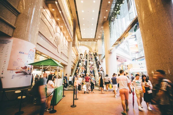 Moderno Centro Commerciale Hong Kong — Foto Stock