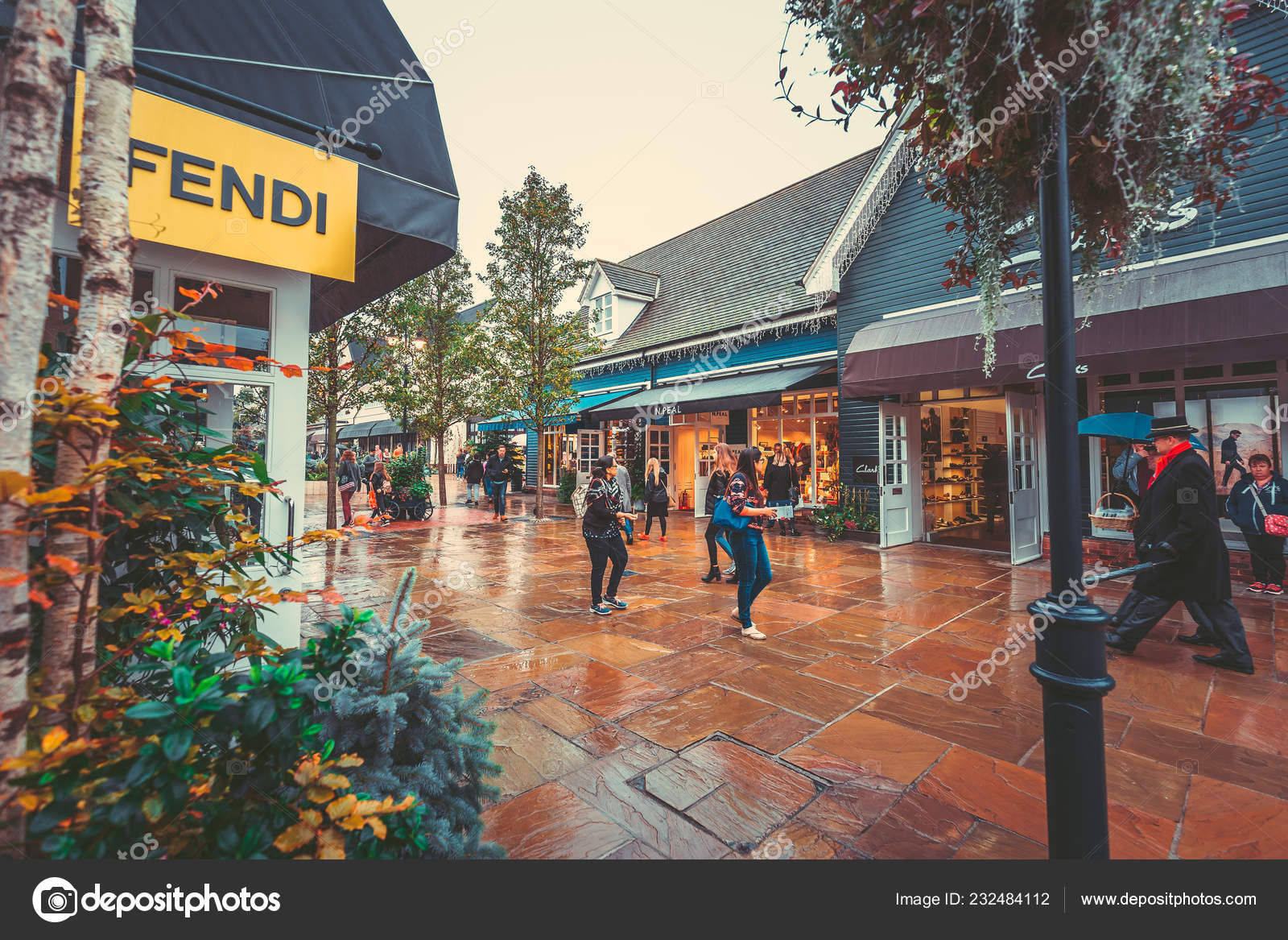 Bicester Village Daytime Oxfordshire Great Britain