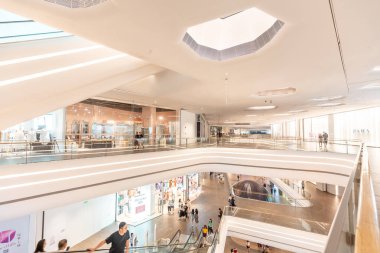 Modern alışveriş Hong Kong, iç görünüş