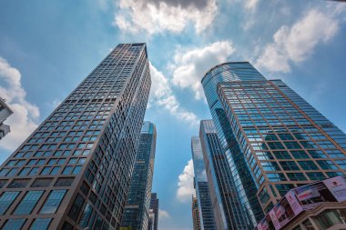 21 Ekim 2017, Londra, İngiltere. Merkezi kare ve Londra, İngiltere'de alışveriş