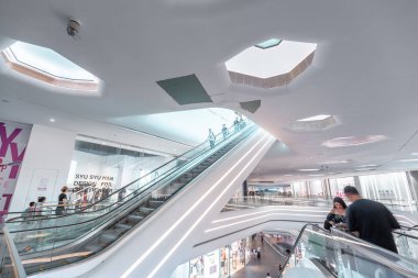 Modern alışveriş Hong Kong, iç görünüş