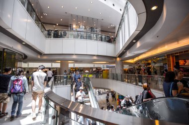 Modern alışveriş Hong Kong, iç görünüş