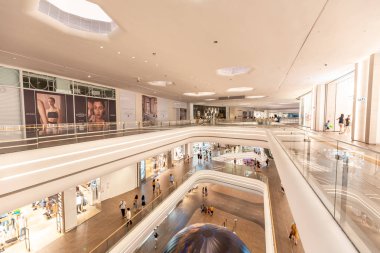 Modern alışveriş Hong Kong, iç görünüş