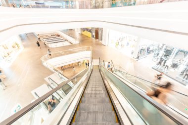 Modern alışveriş Hong Kong, iç görünüş