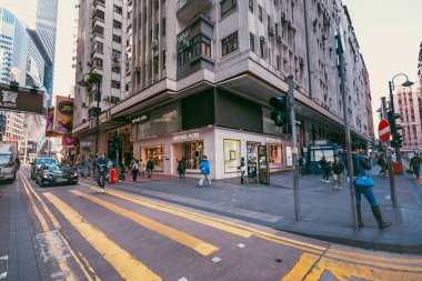 21 Ekim 2017, Londra, İngiltere. Merkezi kare ve Londra, İngiltere'de alışveriş