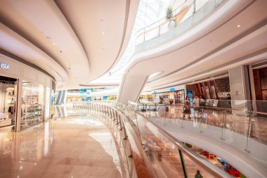 Modern alışveriş Hong Kong, iç görünüş