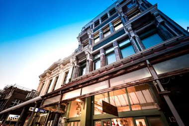 21 Ekim 2017, Londra, İngiltere. Merkezi kare ve Londra, İngiltere'de alışveriş