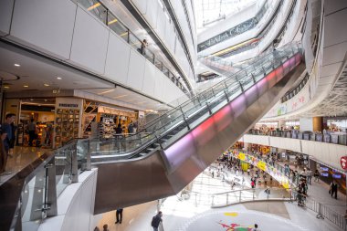 Modern alışveriş Hong Kong, iç görünüş