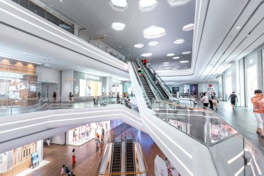 Modern alışveriş Hong Kong, iç görünüş