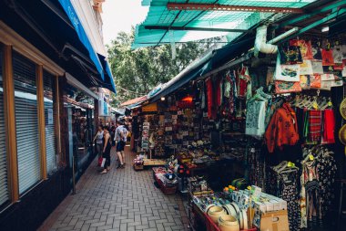 Mimarlık ve yapı sırasında gündüz, 19 Kasım, 2016, Hong Kong