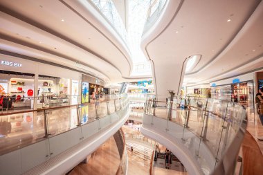 Modern alışveriş Hong Kong, iç görünüş