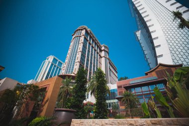 10 Ağustos 2017 - Hong Kong: İnsan kalabalığı ile sokak görmek 