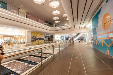 Modern alışveriş Hong Kong, iç görünüş