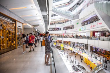 Modern alışveriş Hong Kong, iç görünüş