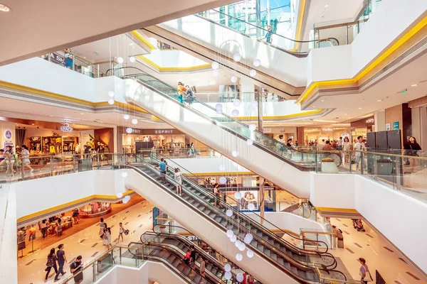 Modern alışveriş Hong Kong, iç görünüş